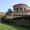 View of the old mausoleum (present-day Church of Santa Constanza) belonging to the cemetery basilica of  Sant’Agnese