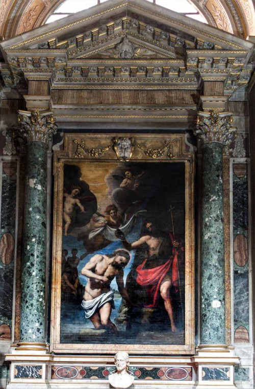 Church of San Giacomo in Augusta, Chapel of St. Joseph, Baptism of Christ, Passignano