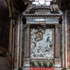 Church of San Giacomo in Augusta, Chapel of Our Lady of Miracles – Francis of Paola Venerating the Painting of the Virgin Mary, Pierre Le Gros