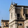 Church of San Girolamo dei Croati, in the background the Church of San Rocco