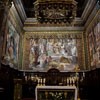 Church of San Girolamo dei Croati, view of the transept with paintings by Pietro Gagliardi