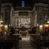 Church of San Girolamo dei Croati, interior with a view of the choir