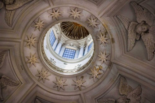 Church of Sant'Ivo alla Sapienza, interior, view of the dome