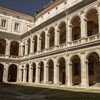 Church of Sant'Ivo alla Sapienza, courtyard of the old La Sapienza University, present-day offices of the city archives