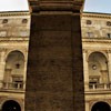 Church of Sant'Ivo alla Sapienza, elevation of the old location of the La Sapienza University, present-day city archives