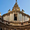 Church of Sant'Ivo alla Sapienza, view of the church dome