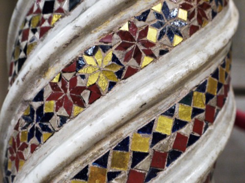 Basilica of San Lorenzo fuori le mura, candelabra for the paschal candle, fragment