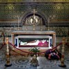 Basilica of San Lorenzo fuori le mura, display case with the body and the tombstone of Pope Pius IX