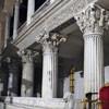 Basilica of San Lorenzo fuori le mura, capitols in the part of the church from the VI century