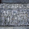 Basilica of San Lorenzo fuori le mura, ancient sarcophagus – tomb of Cardinal Guglielmo Fieschi