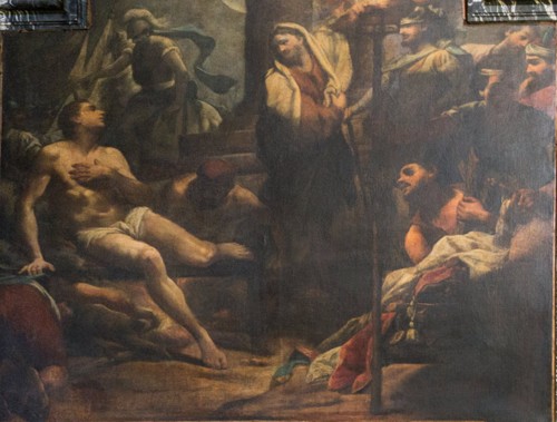 Church of San Lorenzo in Fonte (Santi Lorenzo e Ippolito), The Martyrdom of St. Lawrence