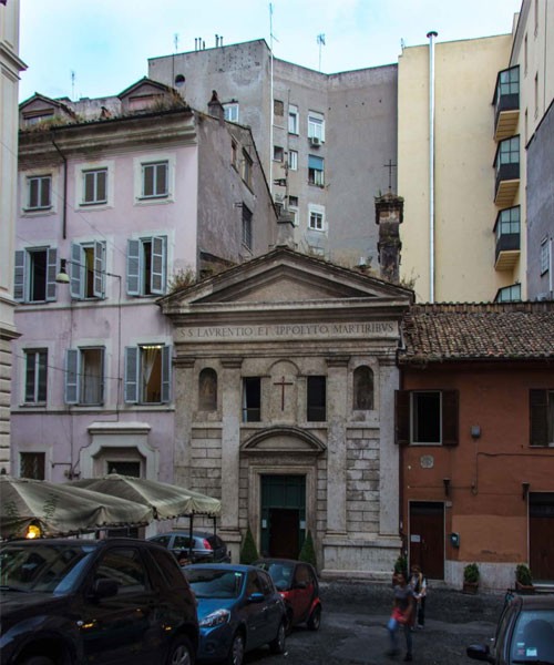 Church of San Lorenzo in Fonte (Santi Lorenzo e Ippolito), via Urbana