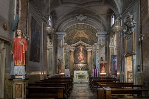 Church of San Lorenzo in Fonte (Santi Lorenzo e Ippolito), church interior