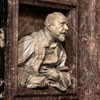 Basilica of San Lorenzo in Lucina, Fonseca family chapel, portrait of Gabriele Fonseca, Gian Lorenzo Bernini