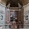 Basilica of San Lorenzo in Lucina, Chapel of St. Charles Borromeo, Charles Borromeo in Procession with a Nail of the Cross, Carlo Saraceni