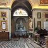 Basilica of San Lorenzo in Lucina, tombstone of cardinal Sermattei in the left transept