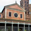 Basilica of San Lorenzo in Lucina, present-day view, after cleaning of the façade