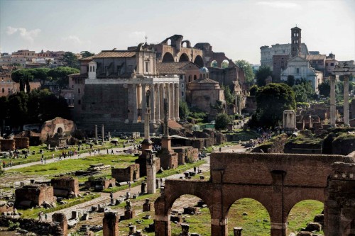 Church of San Lorenzo in Miranda at Forum Romanum