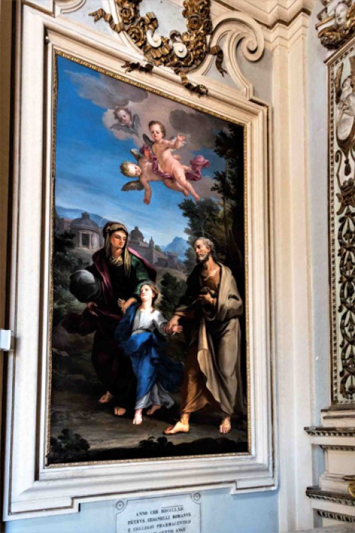 San Lorenzo in Miranda, Holy Family, beginning of the XVIII century