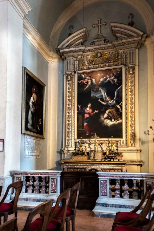 Church of San Lorenzo in Miranda, The Annunciation, Alessandro Fortuna