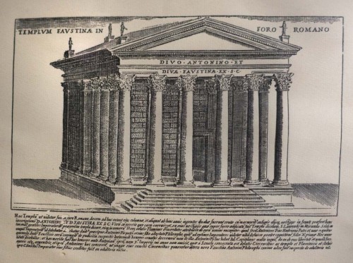 Temple of Antoninus Pius and Faustina, rep. Nobile Collegio Chimico Farmaceutico Universitas Aromatoariorum  Urbis