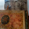 Church of San Lorenzo in Miranda, fragment of the wall of the Temple of Antoninus Pius and Faustina in the underground of the church