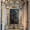 Church of San Lorenzo in Miranda, side altar with the painting The Martyrdom of St. John the Baptist