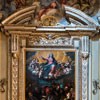 Church of San Lorenzo in Miranda, side altar with the painting Assumption of the Virgin Mary, unknown painter