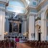 View of the interior of the Church of San Lorenzo in Miranda