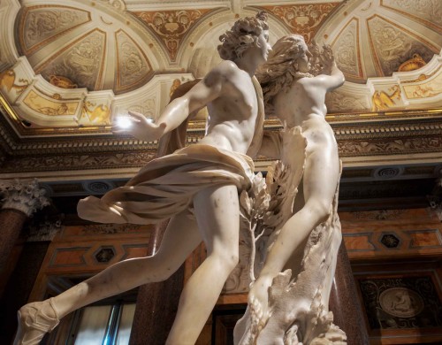 Apollo i Dafne, Gian Lorenzo Bernini, Galleria Borghese