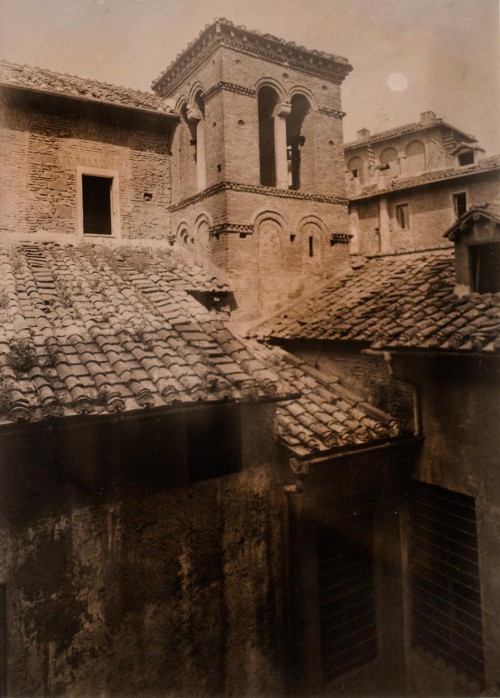 Church of San Lorenzo in Piscibus, church campanile, 1937, Museo di Roma