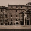 Façade leading into the Church of San Lorenzo in Piscibus before deconstruction – in the northern part of Piazza Rusticucci