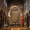 Church of San Lorenzo in Piscibus, interior of the current church, reconstruction from the 50’s of the XX century