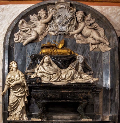 Church of San Marcello, funerary monument of Cardinal Francesco Cennini