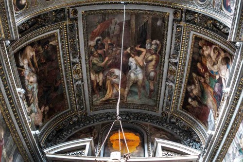 Church of San Marcello, vault of the Frangipane family chapel