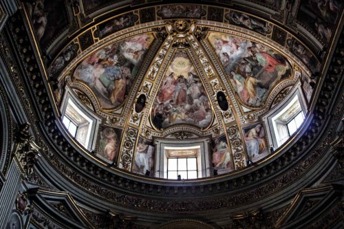 Church of San Marcello, top of the apse of the main altar