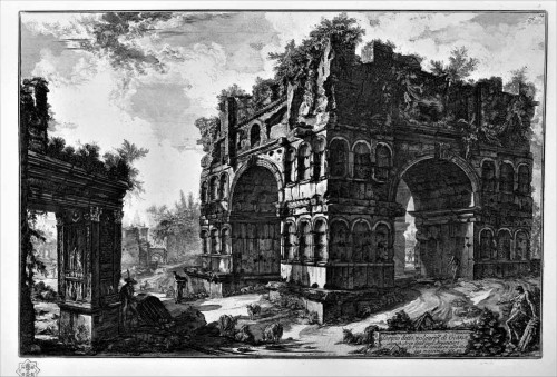 Arch of Janus, Piranesi's  engraving, pic. Wikipedia