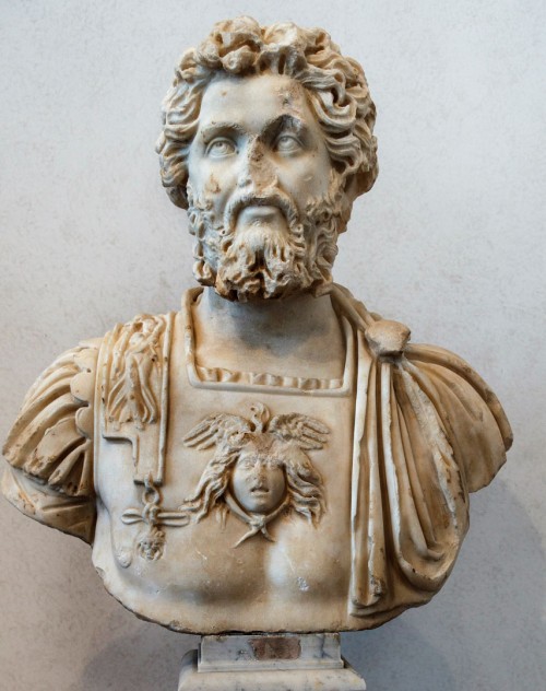 Bust of Emperor Septimius Severus, Museo Nazionale Romano – Palazzo Massimo