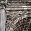 Triumphant arch of Emperor Septimius Severus, one of the composite capitols