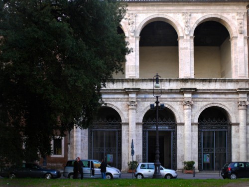 San Marco, Renaissance loggia of the church