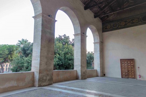 San Marco, loggia delle benedizioni w fasadzie kościoła