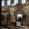 Basilica of San Marco, view of the left nave of the church – paintings and stuccos from the XVIII century