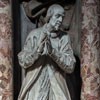 Church of Santissimi Nomi di Gesù e Maria, funerary monument of Giorgio Bolognetti, fragment, Francesco Cavallini