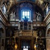 Church of Santissimi Nomi di Gesù e Maria, view of the enterance wall