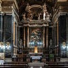 Church of Santissimi Nomi di Gesù e Maria, interior with the main altar