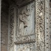 Arch of the Silversmiths  (Arco degli Argentari), scene depicting Emperor Septimius Severus and Julia Domna while making a sacrifice