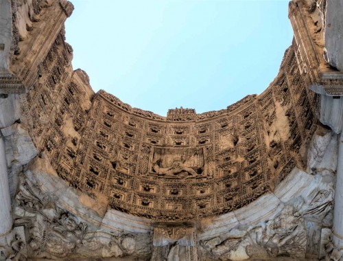 Triumphant arch of Emperor Titus, Forum Romanum