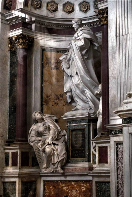 Giovanni Battista Maini, Corsini family chapel, funerary monument of Cardinal Neri Corsini, Basilica of San Giovanni in Laterano