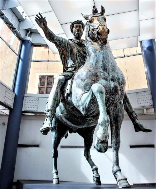 Equestrian Statue of Emperor Marcus Aurelius, Musei Capitolini