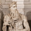 Michelangelo, statue of Moses, funerary monument of Julius II, Basilica of San Pietro in Vincoli